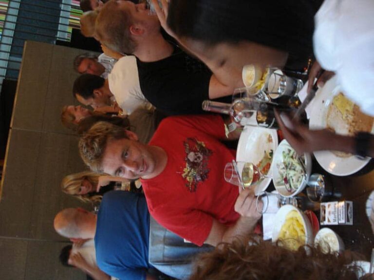 Walking & Floating Lunch