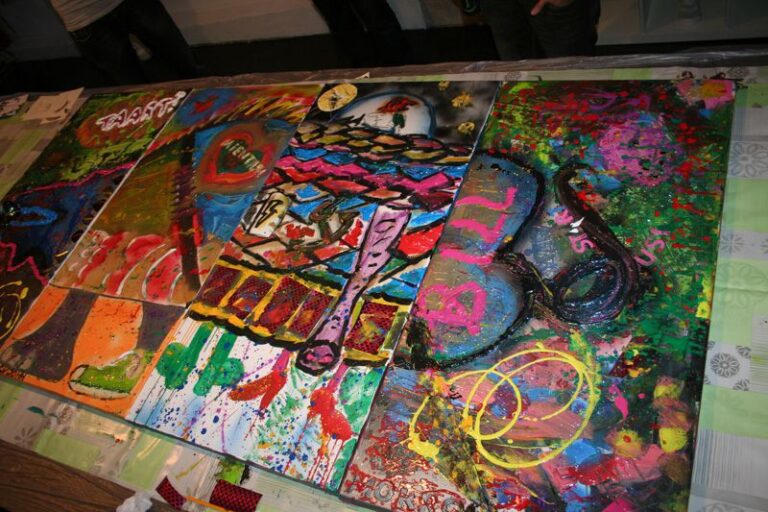 Workshop Action Painting