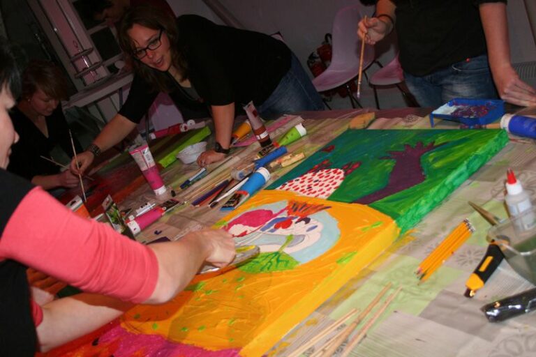 Workshop Action Painting