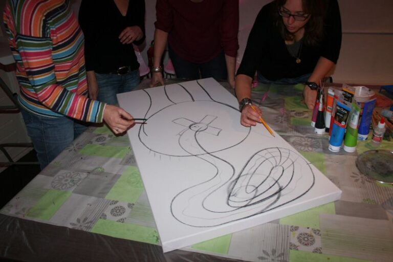 Workshop Action Painting