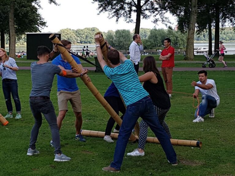 Expeditie Robinson in het park