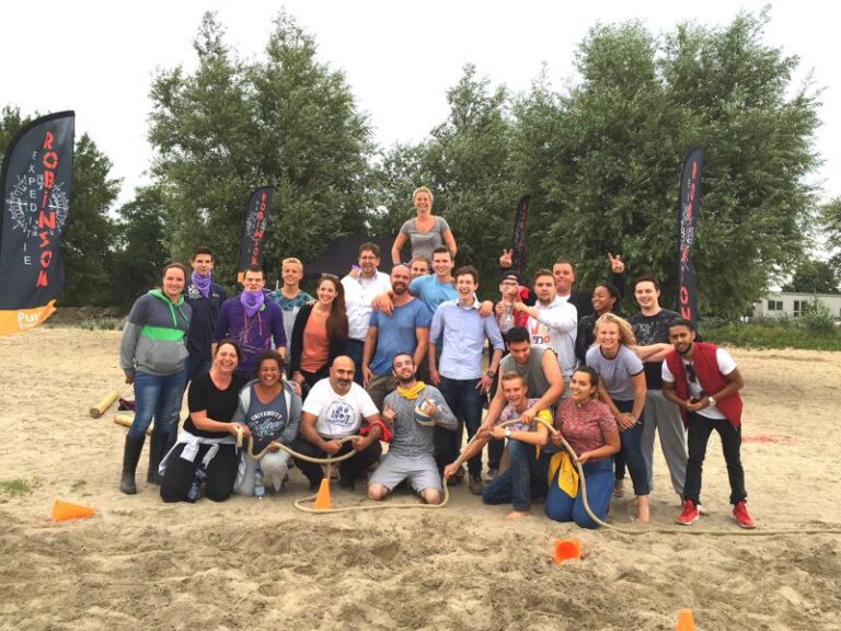 Expeditie Robinson in het park