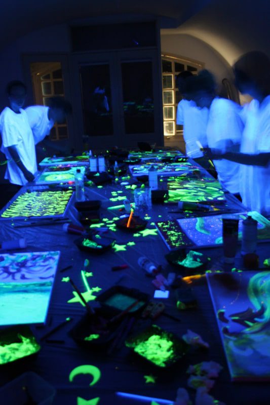 Schilderen in het Donker