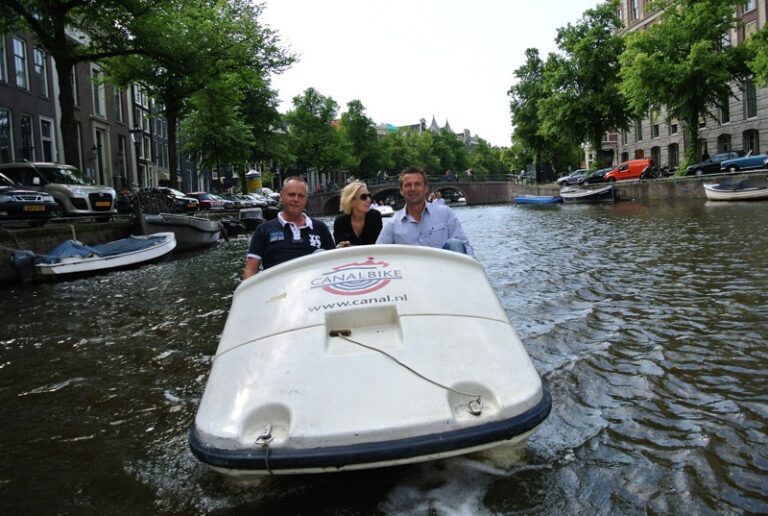 Waterfiets puzzeltocht